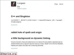 Sites similar to longwei.github.io