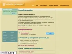 Sites similar to loodgieter-gevonden.nl