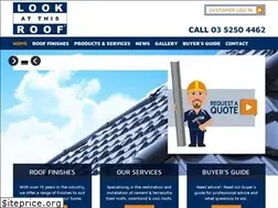 Sites similar to lookatthisroof.com.au
