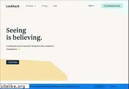 Sites similar to lookback.io