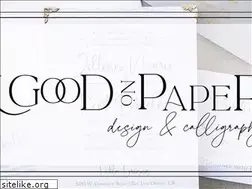 Sites similar to lookgoodonpaperco.com