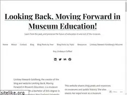 Sites similar to lookingbackmovingforwardinmuseumeducation.com