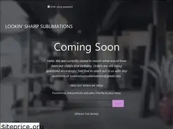 Sites similar to lookinsharpsublimations.com