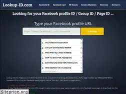 Sites similar to lookup-id.com
