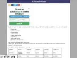 Sites similar to lookupinmates.org