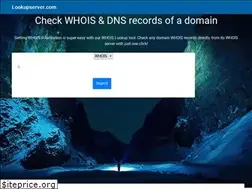 Sites similar to lookupserver.com