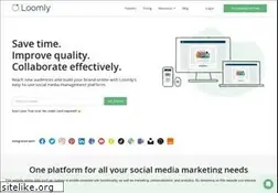Sites similar to loomly.com