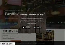Sites similar to looneyspubmd.com