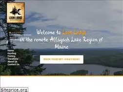 Sites similar to loonlodgemaine.com