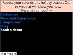 Sites similar to loopreturns.com