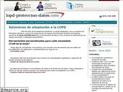 Sites similar to lopd-proteccion-datos.com