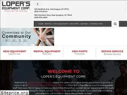 Sites similar to lopersequipment.com