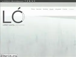 Sites similar to lopezcantal.es