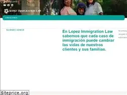 Sites similar to lopezimmigration.com