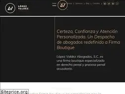 Sites similar to lopezvaldezabogados.com