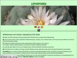 Sites similar to lophophora.info