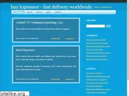 Sites similar to lopressor.monster