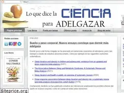 Sites similar to loquedicelacienciaparadelgazar.blogspot.com