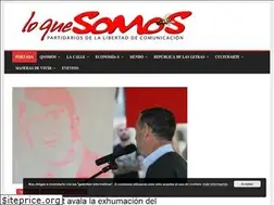 Sites similar to loquesomos.org