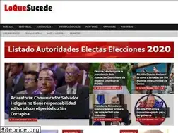 Sites similar to loquesucede.com