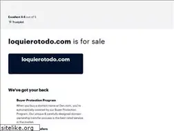 Sites similar to loquierotodo.com