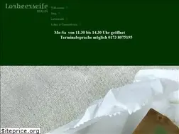 Sites similar to lorbeerseife.de
