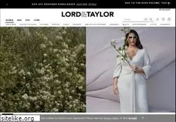 Sites similar to lordandtaylor.us