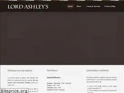 Sites similar to lordashleyseatery.com