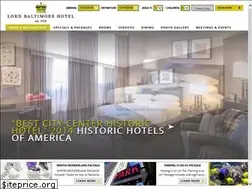 Sites similar to lordbaltimorehotel.com