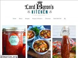 Sites similar to lordbyronskitchen.com