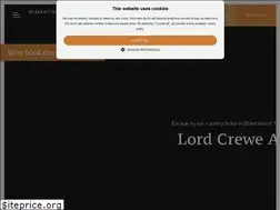 Sites similar to lordcrewearmsblanchland.co.uk