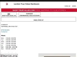 Sites similar to lordentruevalue.com