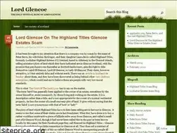 Sites similar to lordglencoe.wordpress.com