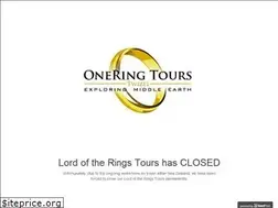 Sites similar to lordoftheringstour.com