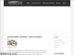Sites similar to lordprint.hu