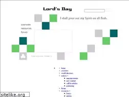Sites similar to lords-day.org
