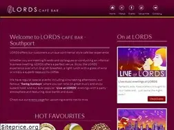 Sites similar to lordscafebar.co.uk