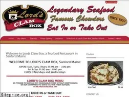 Sites similar to lordsclambox.com