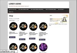 Sites similar to lordsgems.com