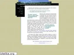 Sites similar to lordsrecovery.org