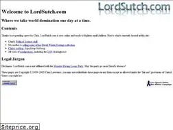 Sites similar to lordsutch.com