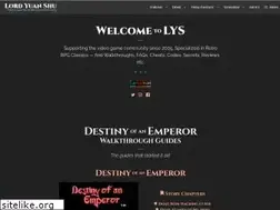 Sites similar to lordyuanshu.com
