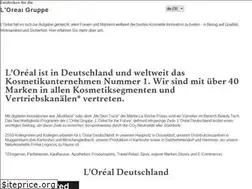 Sites similar to loreal.de