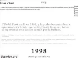 Sites similar to loreal.pe