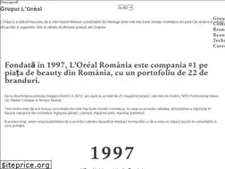 Sites similar to loreal.ro