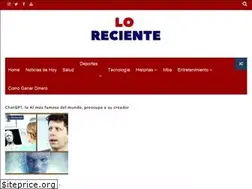 Sites similar to loreciente.com