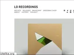 Sites similar to lorecordings.com