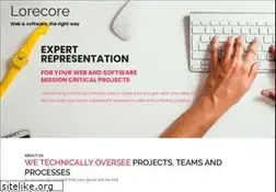 Sites similar to lorecore.com