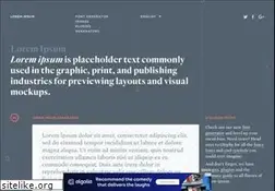 Sites similar to loremipsumgenerator.com