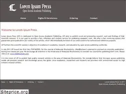 Sites similar to loremipsumpress.com
